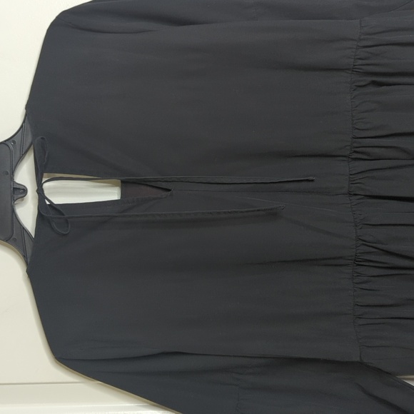 Johnny Was Merla Dress Black Cotton Embroidered Floral NWT XS - Picture 10 of 15